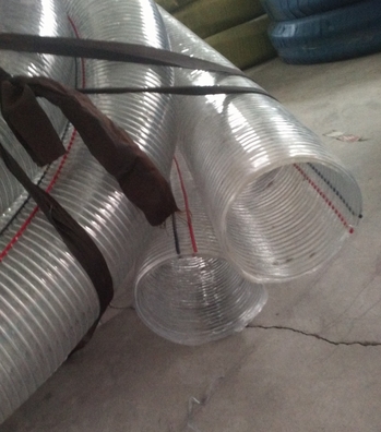 衡水市透明PVC软管 钢丝纤维增强复合软管厂家