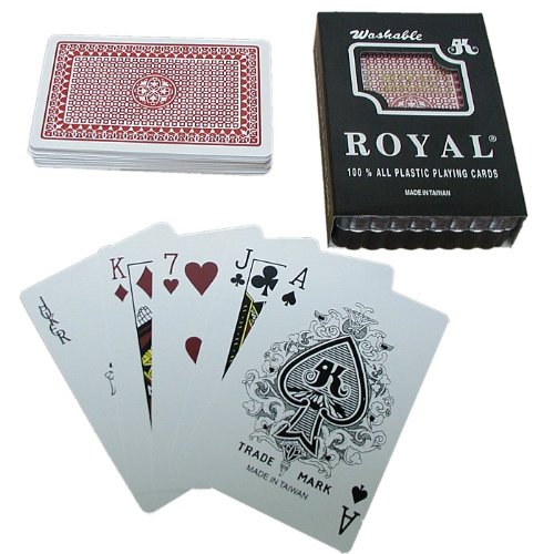 台湾ROYAL骨头架|皇家塑料扑克牌|批发