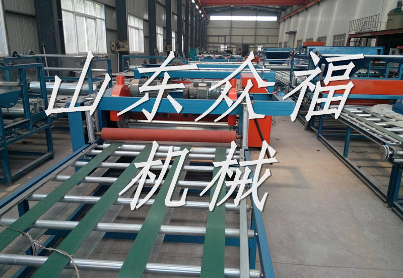 复合通风管板材生产线供应用于生产通风管的复合通风管板材生产线