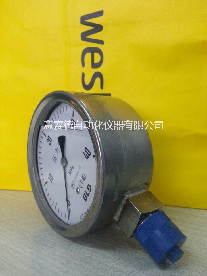 供应厂家直销北京布莱迪不锈钢压力表YTHN-100.AO