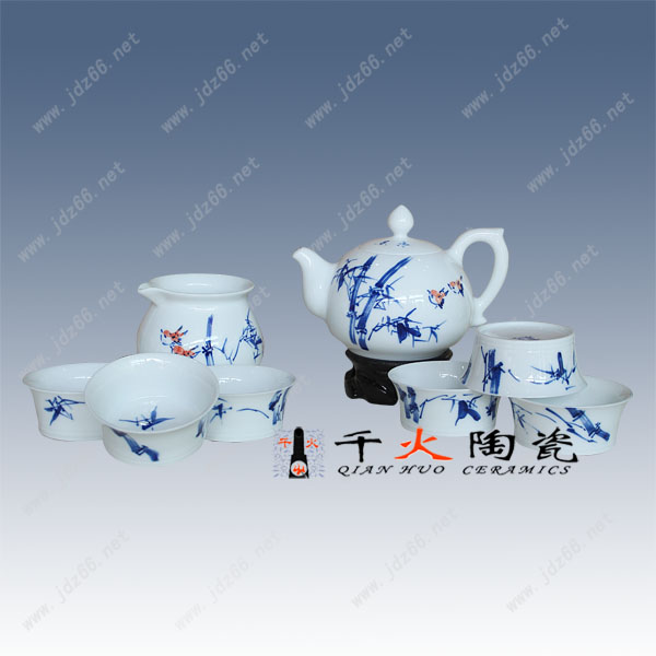 供应高档功夫茶具价格 礼品陶瓷茶具价格