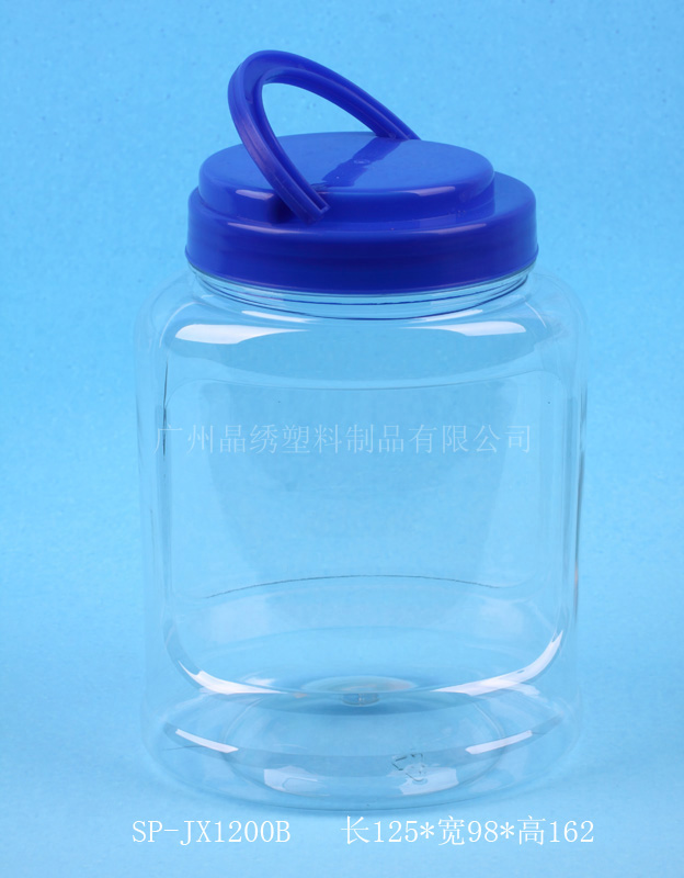供应【饲料】水族用品包装瓶 观赏鱼饲料瓶 广口塑料透明瓶图片