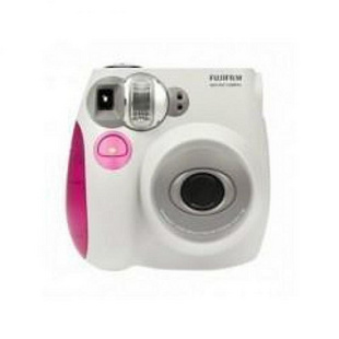 供应用于的拍立得相机mini7s富士香港拍立得相机min7s相机一次成像相机 粉色