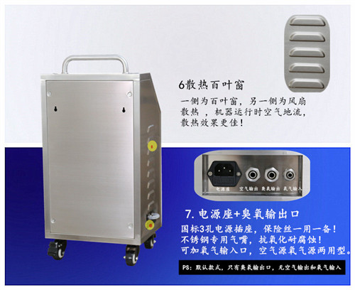 供应用于的广州化妆品厂臭氧发生器，包材车间杀菌设备，空间消毒臭氧消毒机图片