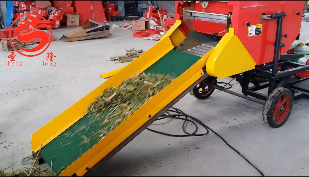 供应全自动玉米秸秆青储打捆机操作视频