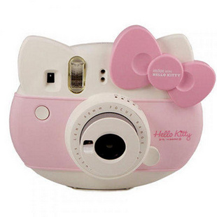 供应用于的拍立得相机便宜供应香港富士mini8拍立得相机40周年Kitty 粉色