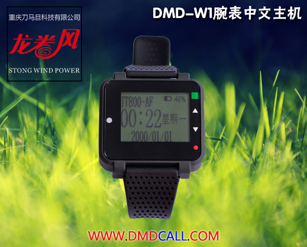 龙卷风DMD-W1腕表无线呼叫器主机