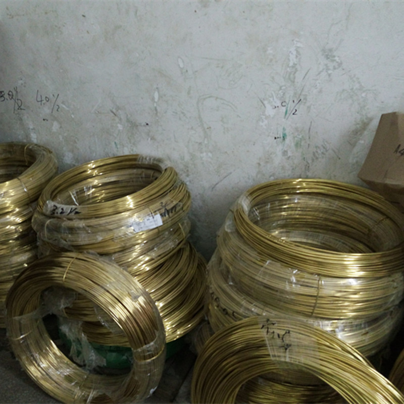 厂家直销黄铜线  H63黄铜线  洛铜供应各种规格黄铜线