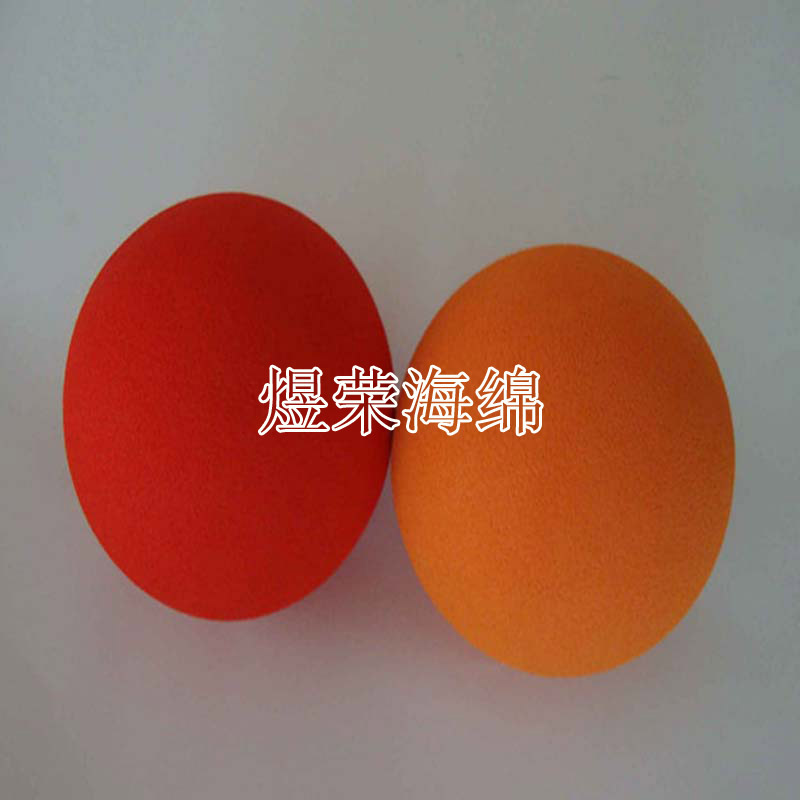 供应用于清洗的高密度海绵球 高密度清洁海绵球