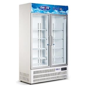 供应星星/格林斯达双门立式展示柜SG690L2 星星冰箱 商用冰箱 超市饮料展示柜