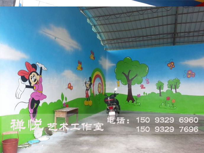 供应用于幼儿园的驻马店幼儿园墙绘 幼儿园彩绘 喷绘