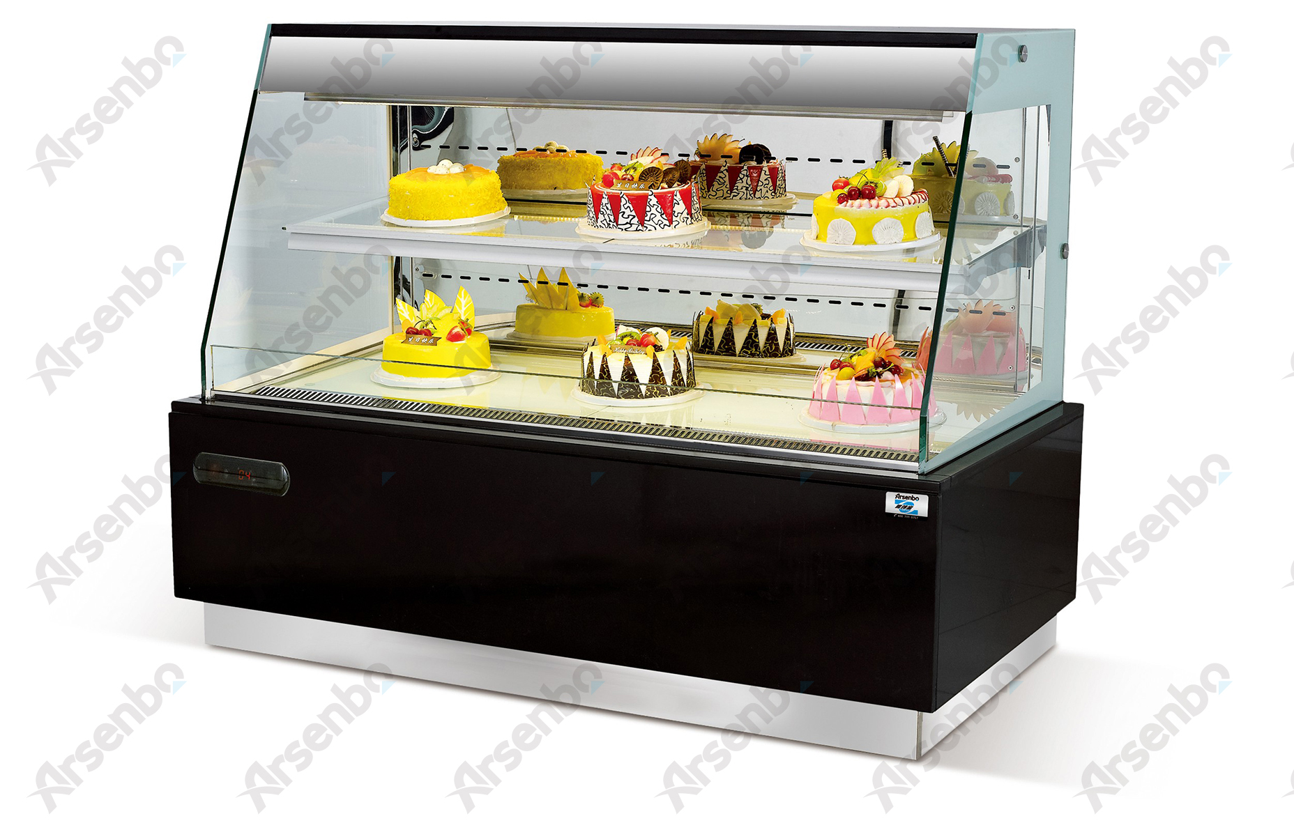 供应Arsenbo/自助餐甜品展示柜/冷柜/白色蛋糕柜/进口大理石蛋糕柜图片