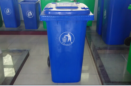 供应物业|环卫|街道挂车塑料垃圾桶