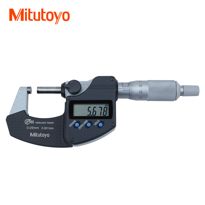 供应用于测量尺寸的日本三丰Mitutoyo防水数显千分尺