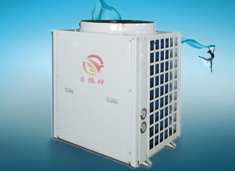 供应招商空气能商用热泵热水机组图片