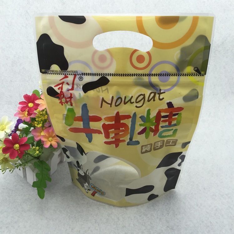供应广东深圳牛轧糖包装袋，烘焙包装 牛轧糖包装袋 糖果包装袋 奶糖内包装袋图片