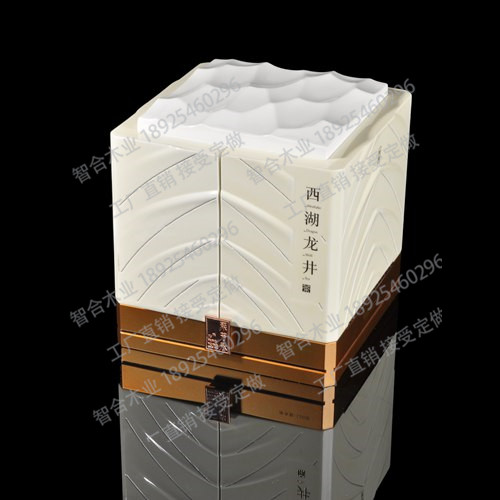 供应用于茶叶包装的工厂定做木盒西湖龙井茶叶包装木盒