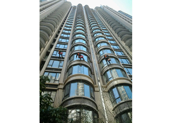 广州瞻高幕墙更换12米超长钢化玻批发
