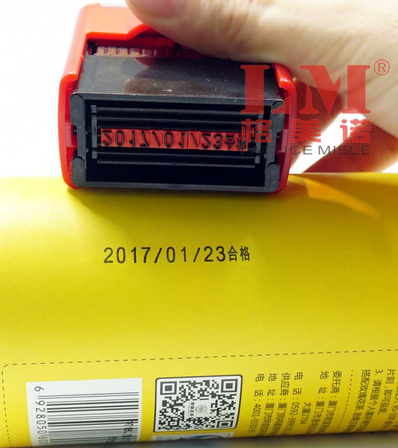 供应生产日期打码机 格美诺LM3814-4手动打码机