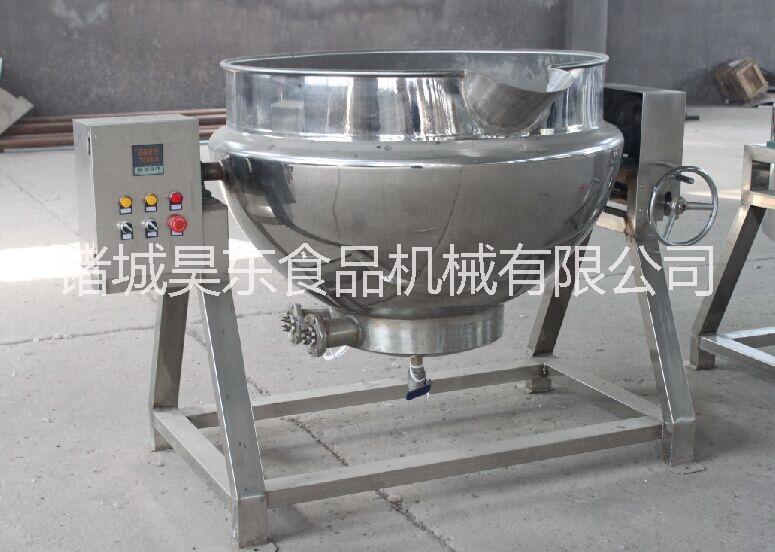 供应用于食品机械设备的供应昊东可保温电加热夹层锅，诸城昊东生产图片
