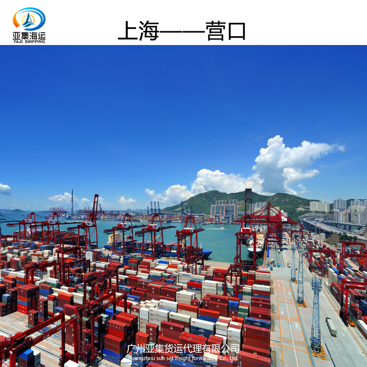 上海到营口海运集装箱运输批发