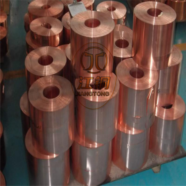 供应用于五金、机械的进口紫铜带 紫铜带厂家 无氧铜带图片