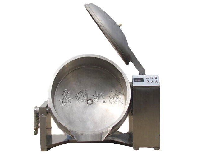 供应可倾式加盖蒸煮锅 保定嘉利食品机械图片