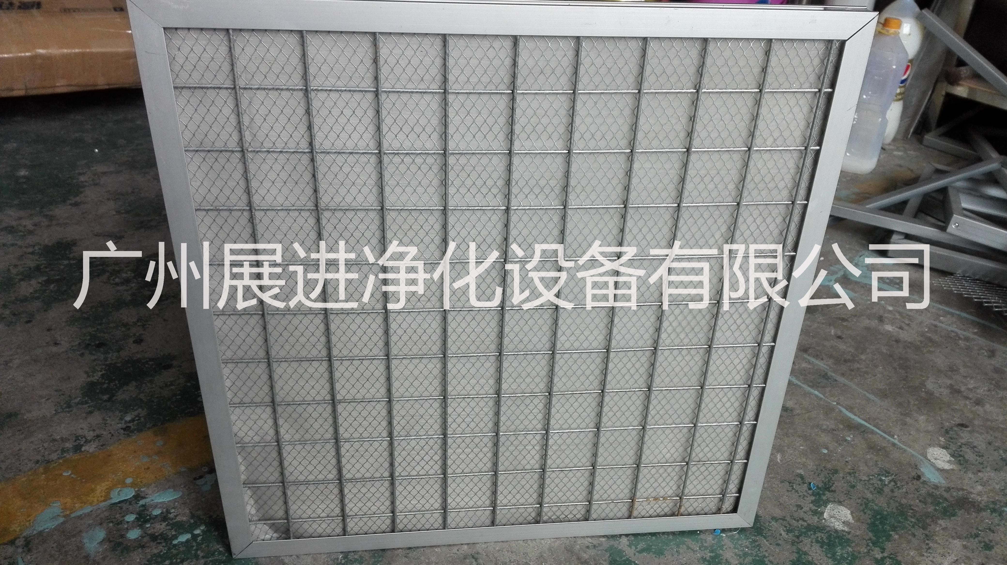 供应热销铝框平板式耐高温空气过滤器