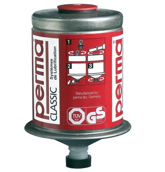 perma classic SF01铁罐拉环形自动加脂器|单点一次性化学驱动润滑泵|齿轮箱德国进口单点自动润滑泵图片