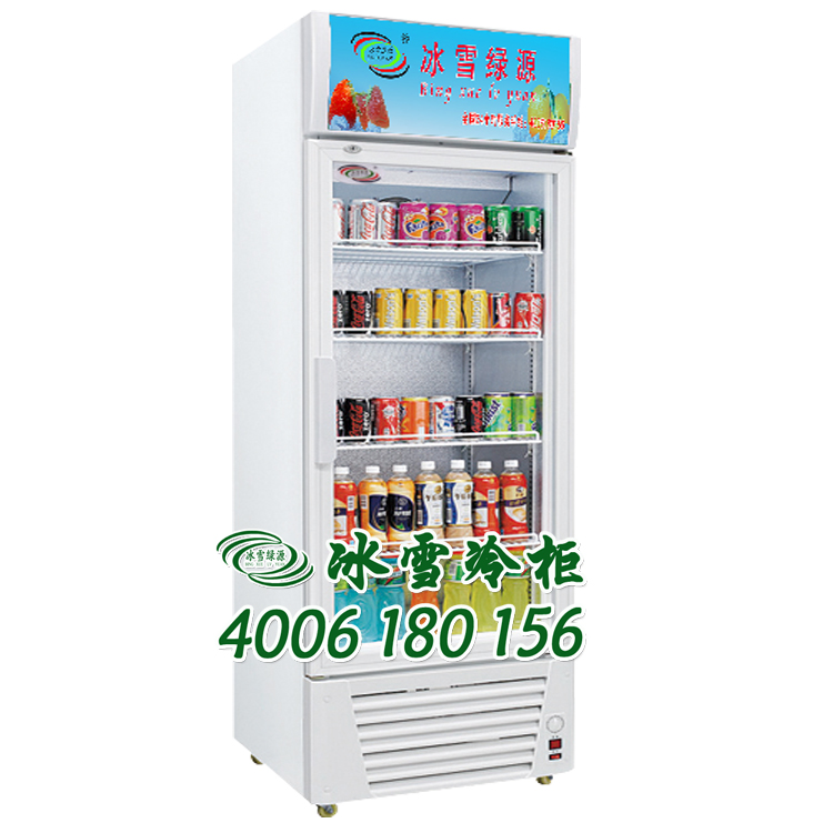 供应单门冰箱尺寸，超市冷柜厂家批发，立式展示柜冷柜