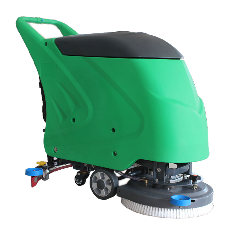 供应洗地机电瓶式洗地机DJ520A手推洗地机