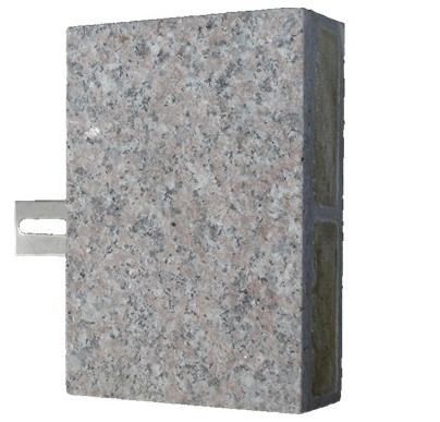 供应用于的桃花红超薄石材保温复合板