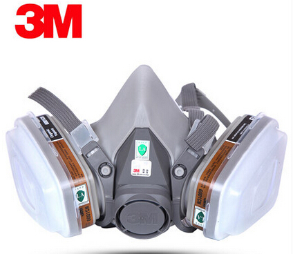 供应正品3M6200防毒面具喷漆口罩,3m防尘口罩，防工业粉尘面罩