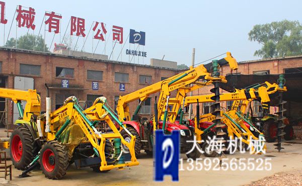 郑州市山西挖坑吊车一体机节省人工厂家