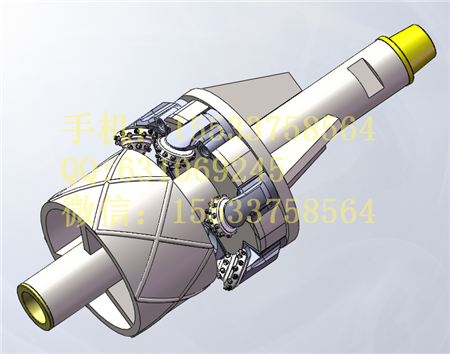 供应穿越牙轮钻头 非开挖岩石牙轮钻头 岩石扩孔器工作原理及加工制作过程