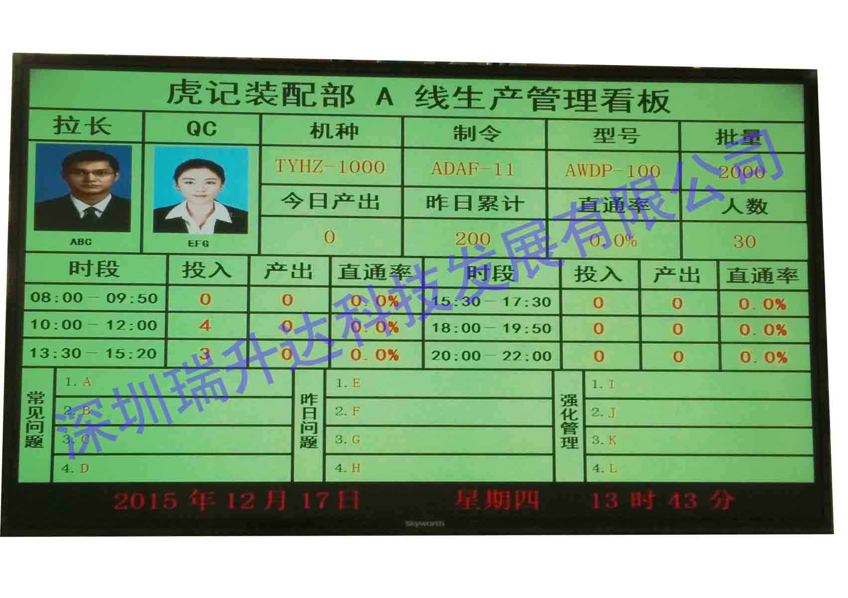 供应LCD液晶看板MES生产管理系统图片
