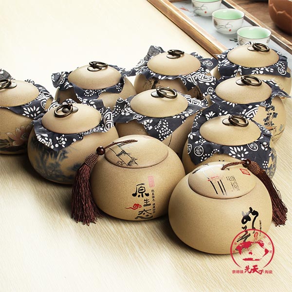 供应2016年新款陶瓷茶叶罐