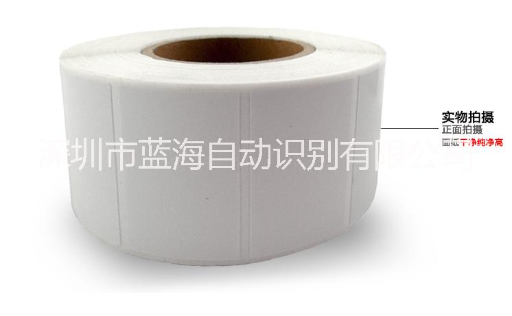 深圳供应标签纸条码打印铜板纸6040 合成纸  银龙纸 热敏纸图片