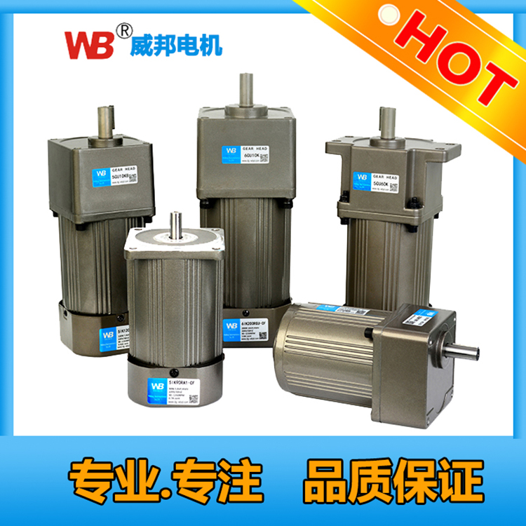 供应台湾WB品牌 威邦 200W调速电机 6IK200RGU-CF 输送带马达/微型调速感应电机图片