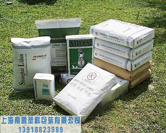 上海三合一纸塑复合袋生产厂家，牛皮纸编织布复合图片