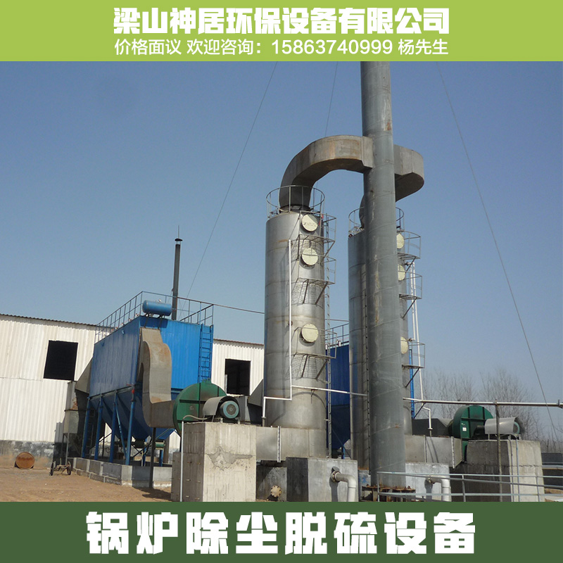 专业供应 锅炉除尘脱硫设备  耐酸碱腐蚀 高效率 除尘设备图片