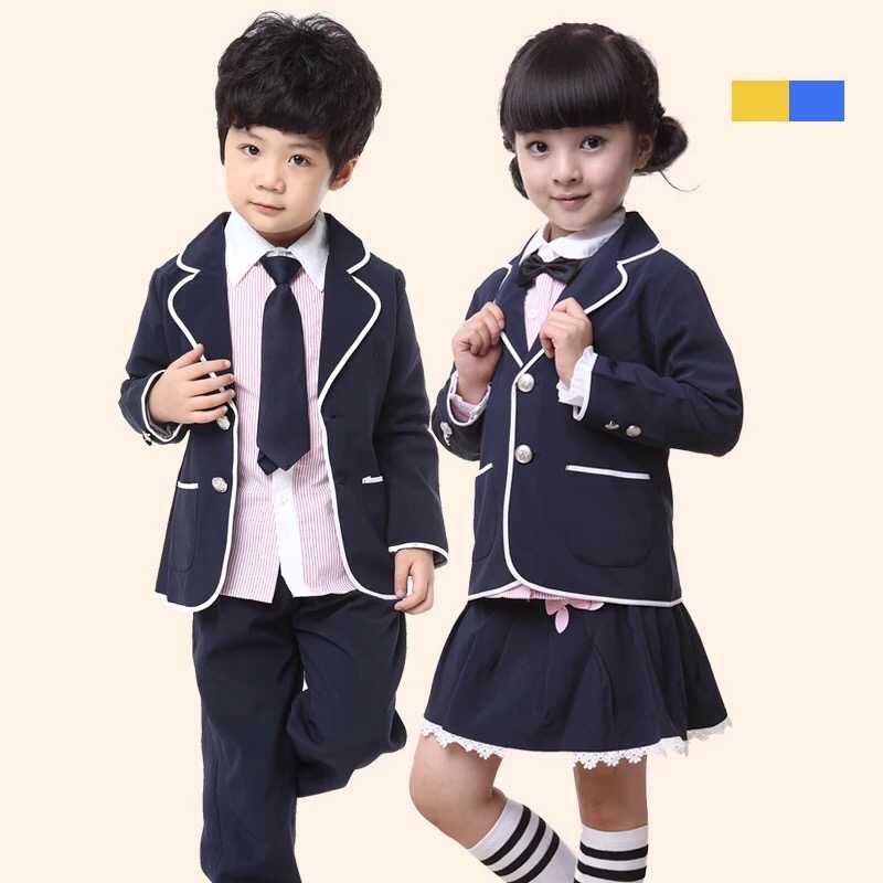 供应供应中小学生春秋西服校服、制服校图片