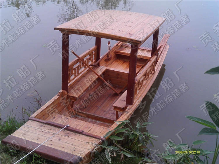 厂家直销各种规格水上观光的单蓬船