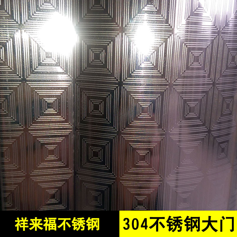 304不锈钢大门 不锈钢门板 不锈钢大门 大门图片