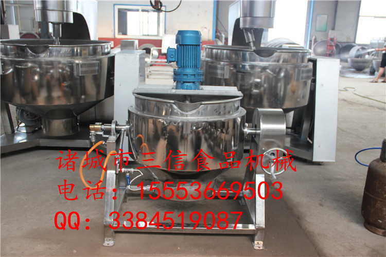 火锅底料炒料机供应用于火锅底料的火锅底料炒料机，山东炒料机厂家