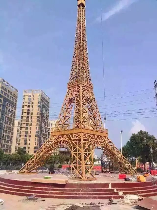 景德镇微景观模型埃菲尔铁塔出售价批发