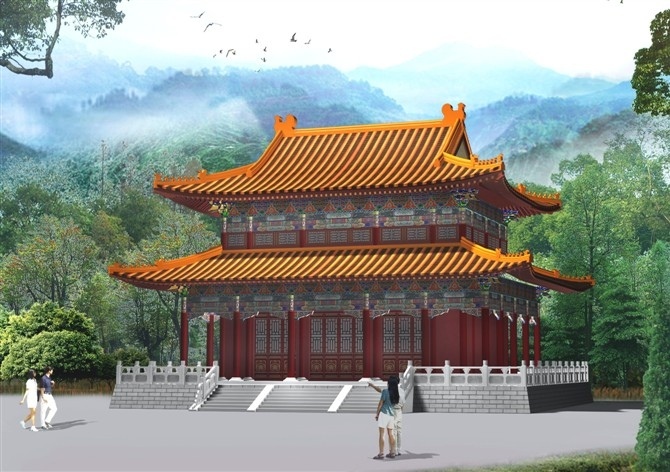 供应寺庙设计 寺院规划设计公司 湖北寺院规划设计