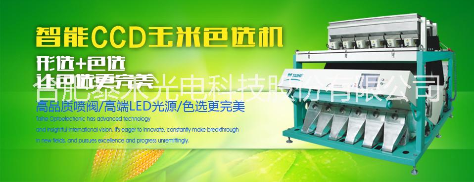 厂家供应合肥泰禾智能彩色CCD玉米色选机