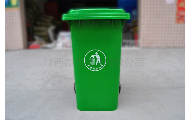 户外240L加厚塑料垃圾桶 小区物业塑料环卫垃圾桶垃圾箱图片