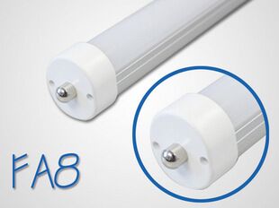供应用于室内照明的单针LED灯管 LED单针日光灯 2.4米灯管 2.4米LED日光灯